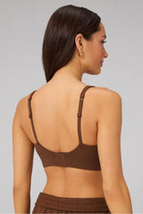 pureluxe longline low impact bra