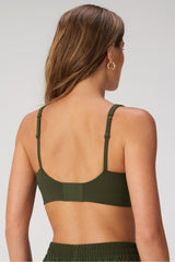 pureluxe longline low impact bra