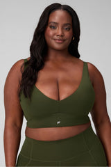 pureluxe longline low impact bra