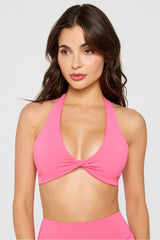 pureluxe plunge low impact bra
