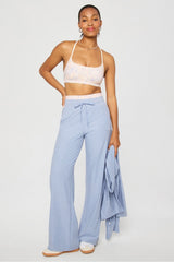 sleek seamless strappy low impact bra