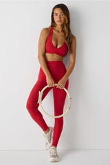 heatherflex ruched bra