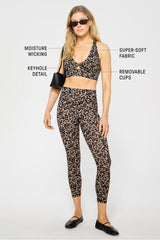 oasis twist medium impact sports bra