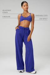 pureluxe strappy low impact bra