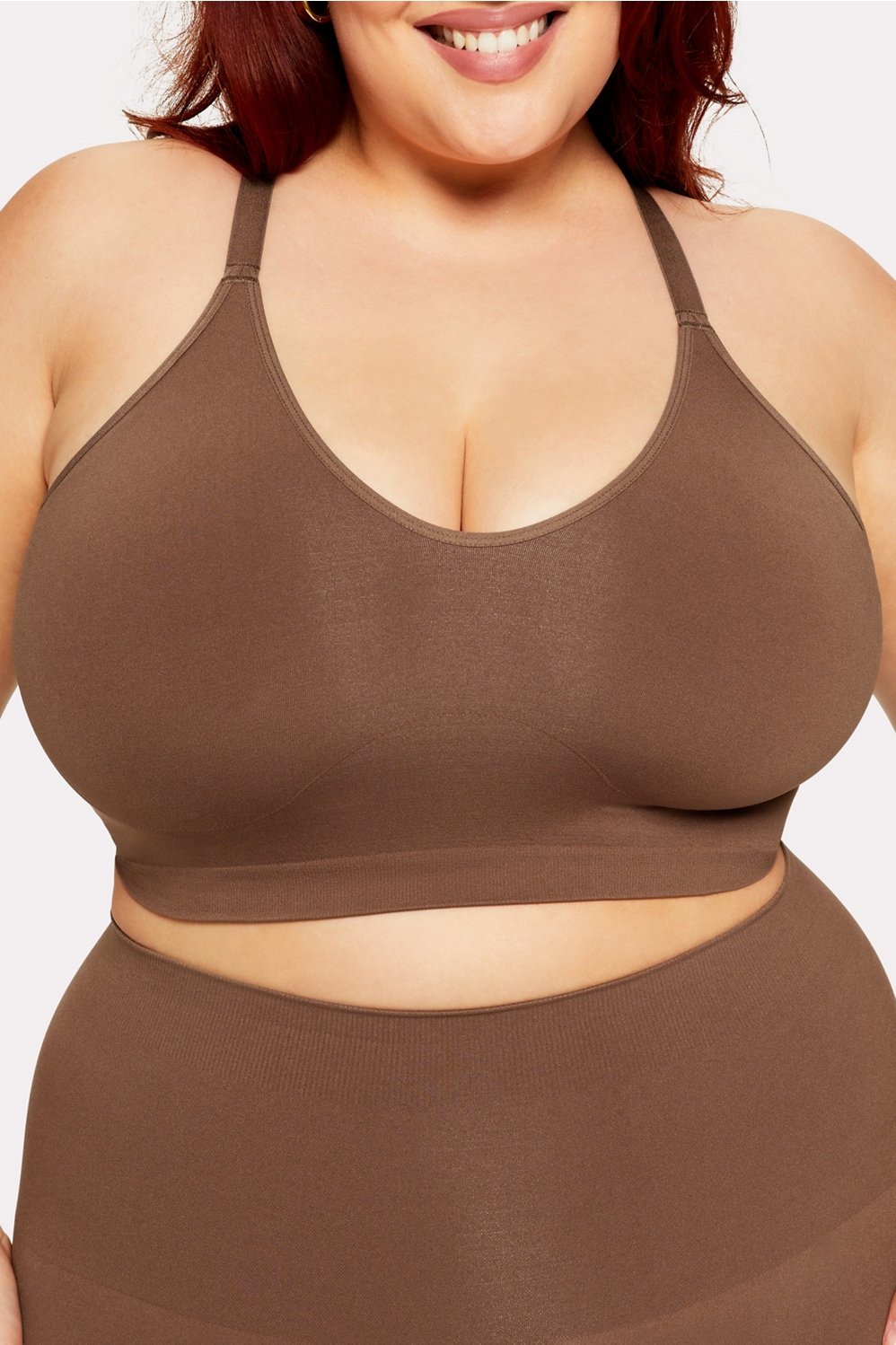 nearly naked shapewear plunge bra