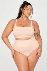 nearly naked shapewear scoop bralette