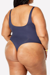 nearly naked shapewear thong bodysuit
