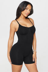 smooth as hell shaping short onesie