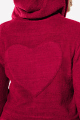 pet me zip up hoodie