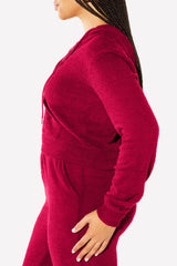 pet me zip up hoodie