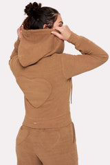 pet me zip up hoodie