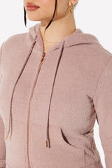 pet me zip up hoodie