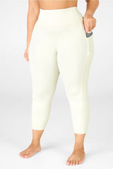 oasis pureluxe high-waisted capri