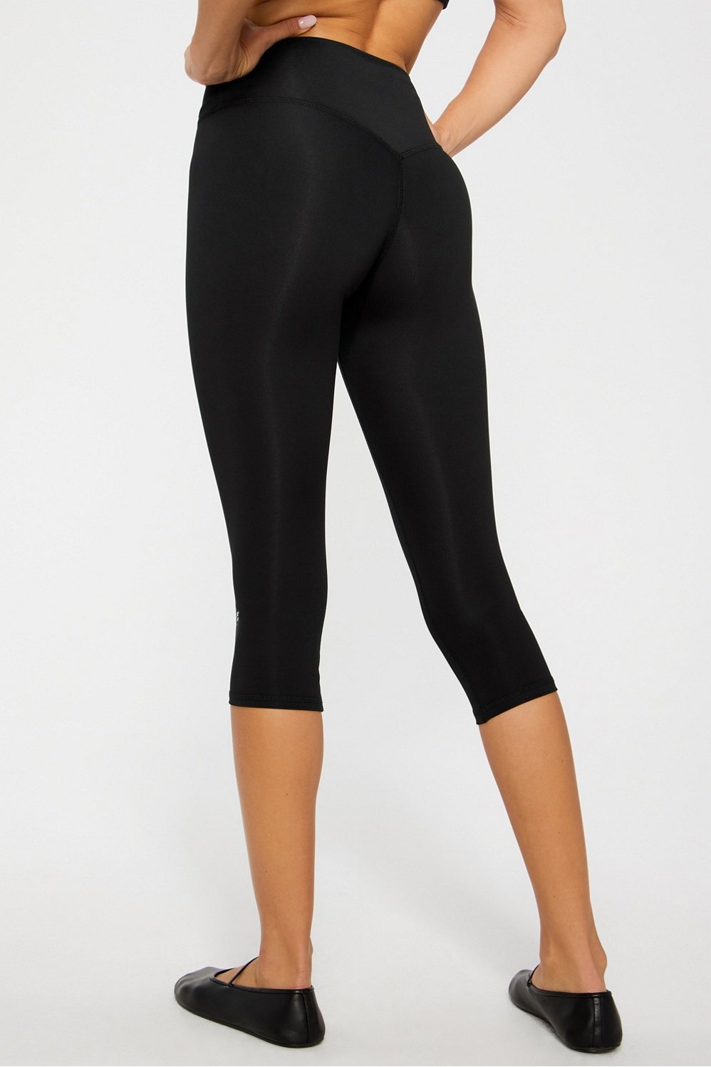pureluxe high-waisted tlc capri