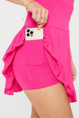 hot shot pleated dress classic mini