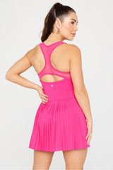 hot shot pleated dress classic mini