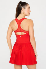 hot shot pleated dress classic mini