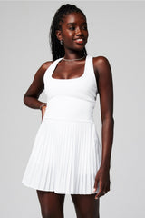 hot shot pleated dress classic mini