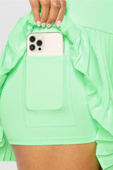 hot shot pleated dress classic mini