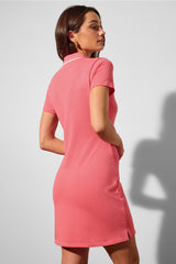 pique polo dress