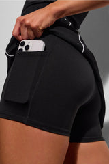 sleeveless polo mini dress