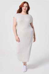 luxe360 rib maxi dress