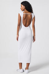 luxe360 rib maxi dress