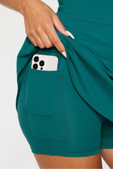 pureluxe halter mini dress