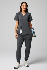high-rise on-call scrub jogger
