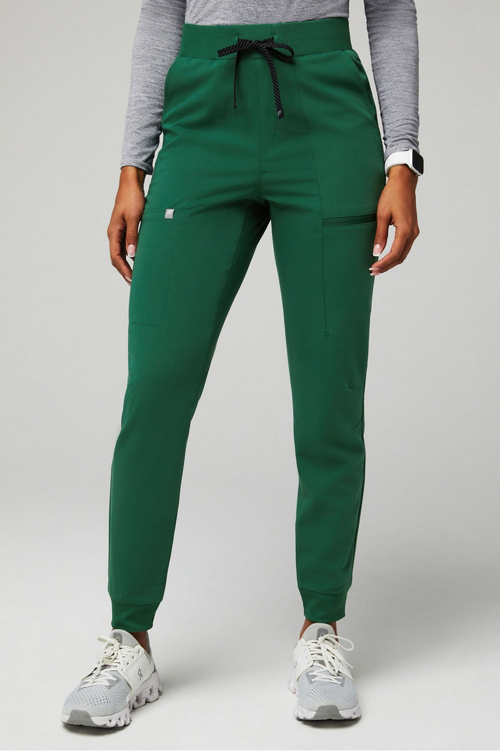 high-rise on-call scrub jogger