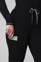 high-rise on-call scrub jogger