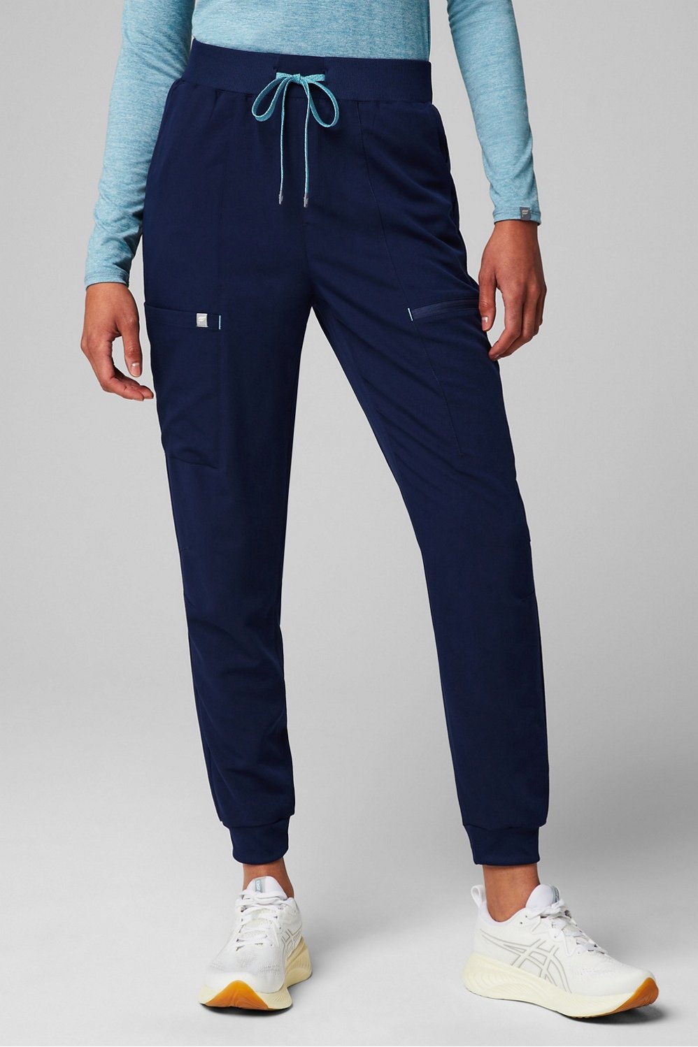 high-rise on-call scrub jogger