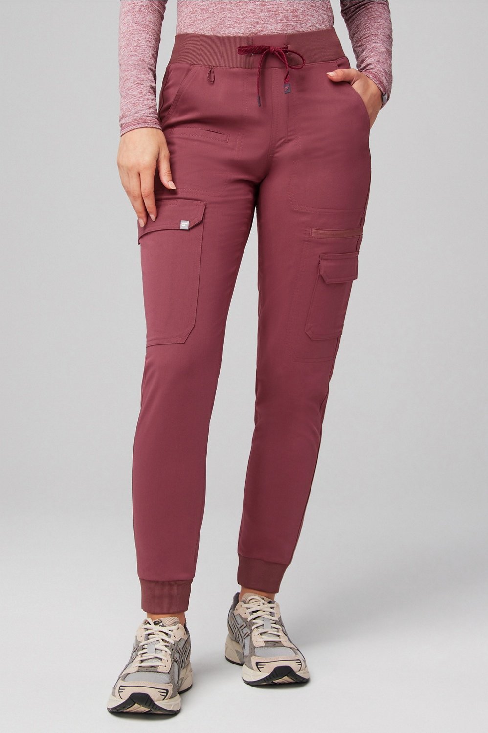 evoke cargo scrub jogger