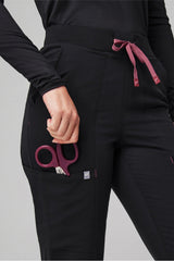 high-rise on-call scrub jogger