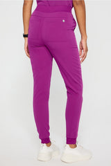 high-rise on-call scrub jogger