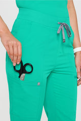 high-rise on-call scrub jogger