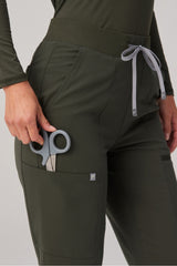 high-rise on-call scrub jogger