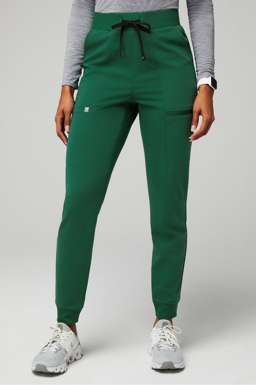 high-rise on-call scrub jogger