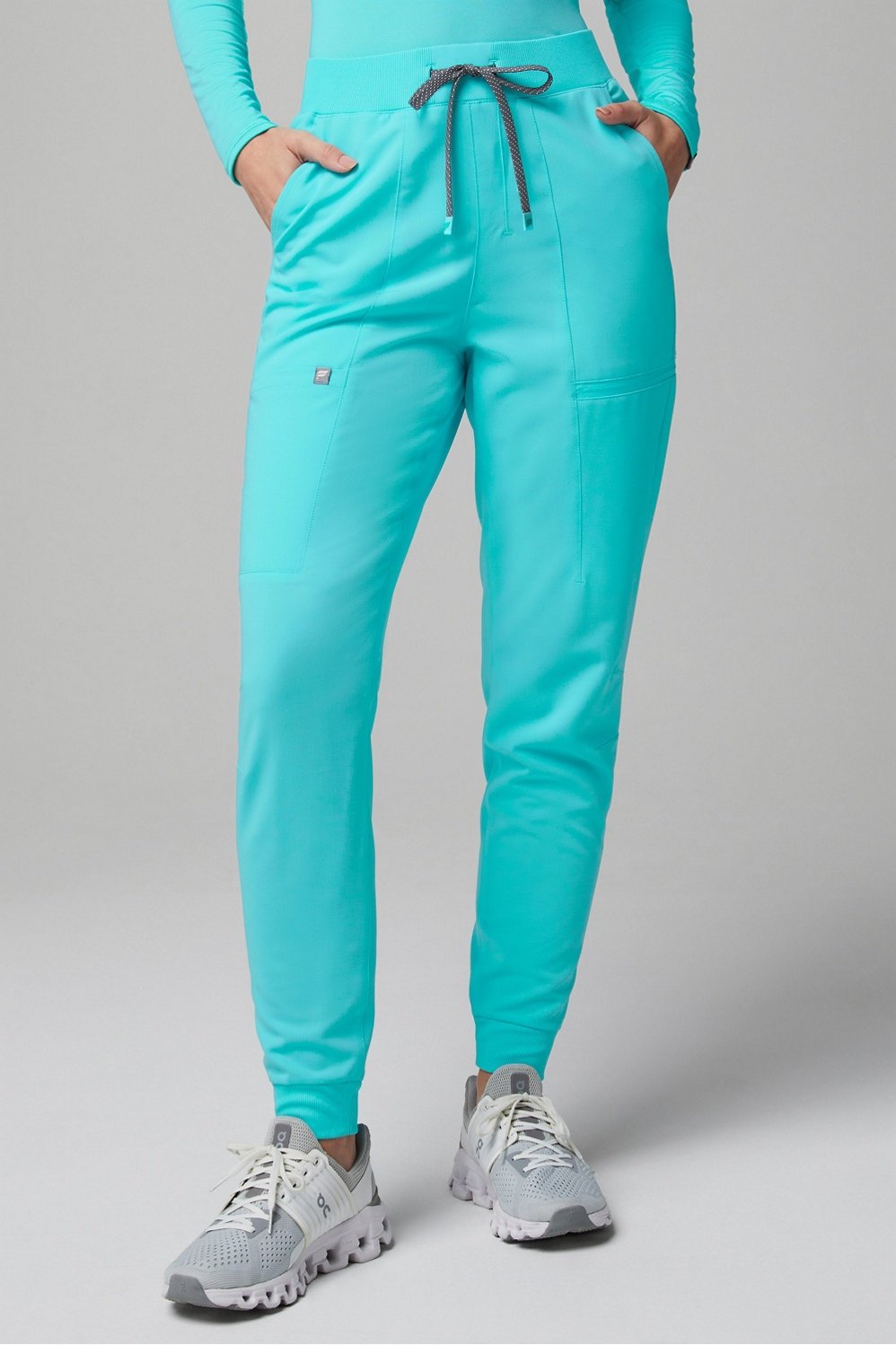 high-rise on-call scrub jogger