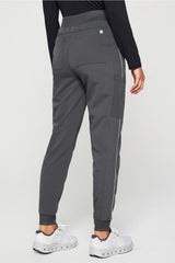 high-rise on-call scrub jogger (reflective)