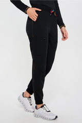 high-rise on-call scrub jogger