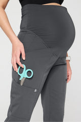on-call maternity scrub jogger