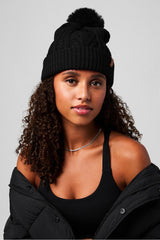 the pom pom beanie