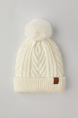 the pom pom beanie
