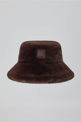 the faux fur bucket hat