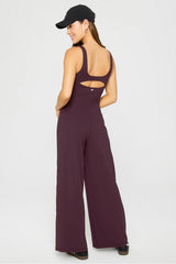 pureluxe wide-leg jumpsuit