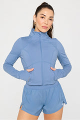 perfect storm cropped train jacket