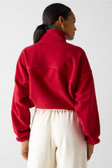 no chill fleece half-zip