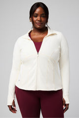 cold weather full-zip jacket