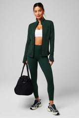 cold weather full-zip jacket